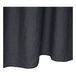 Washed Linen Curtain - 140 x 280 cm Black- Miniature produit n°3
