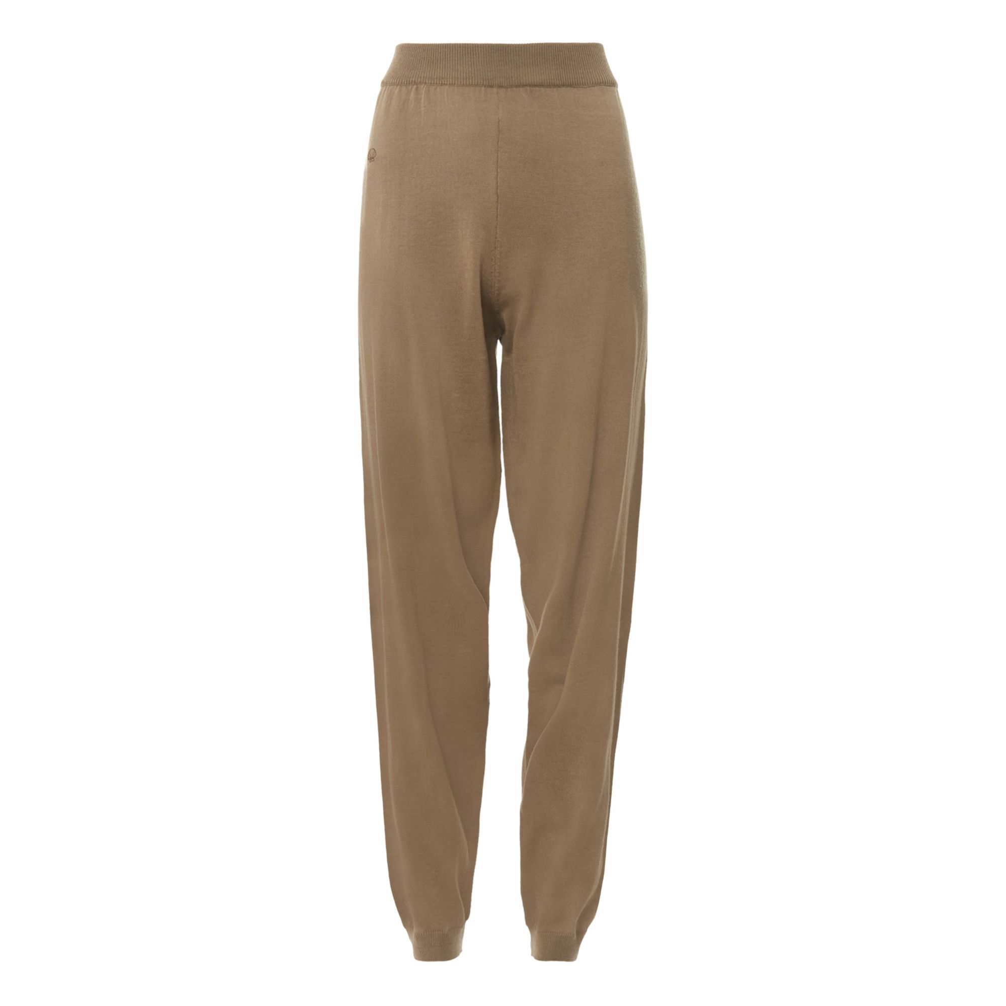 Skall Studio - Jogger Maille Alessi Mérinos - Femme - Marron