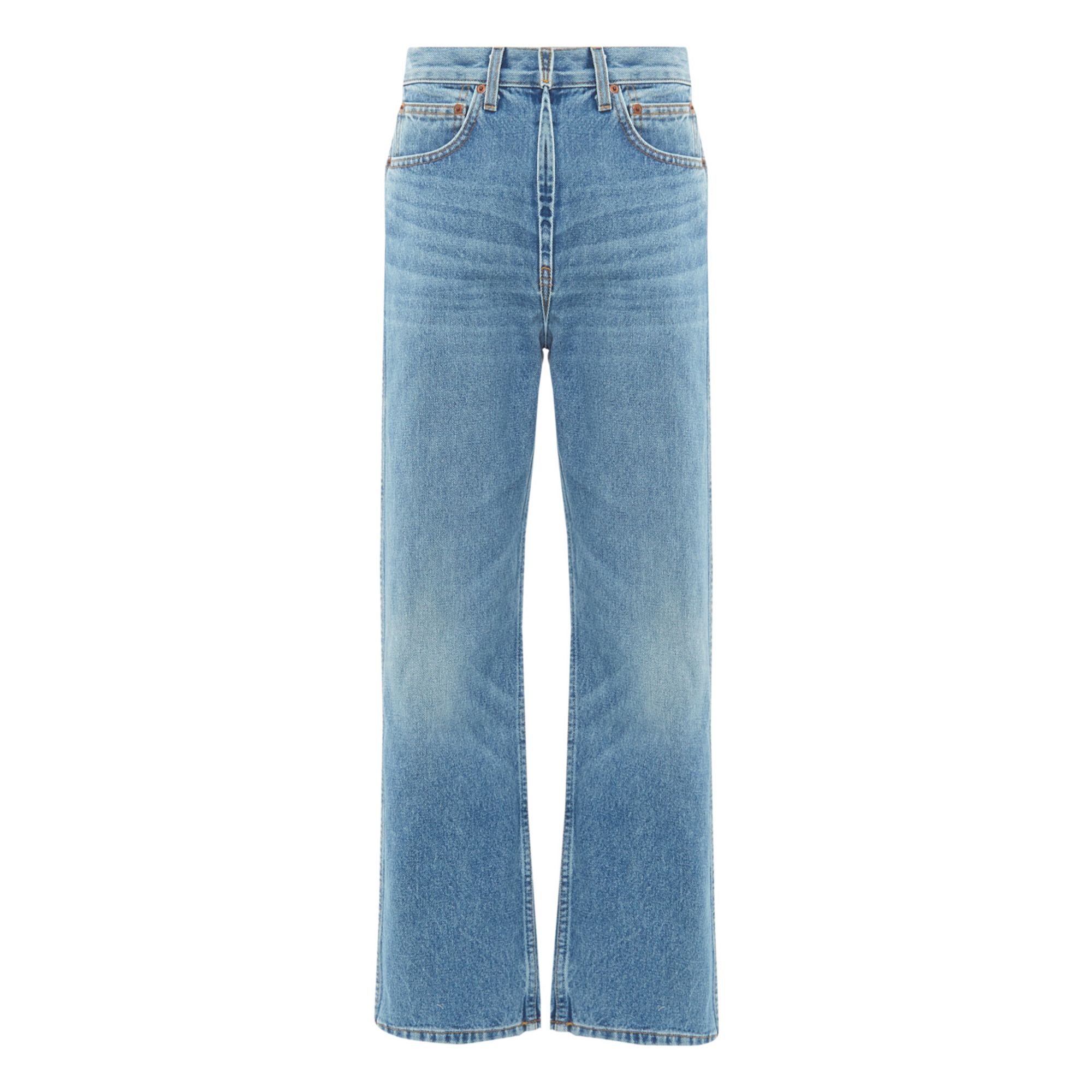 Plein High-Waisted Straight Leg Jeans Reese Vintage- Immagine del prodotto n°0