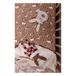 Doudou Lapin pyjama à carreaux Terracotta- Miniature produit n°1