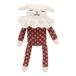 Doudou Agneau pyjama à pois Terracotta- Miniature produit n°0