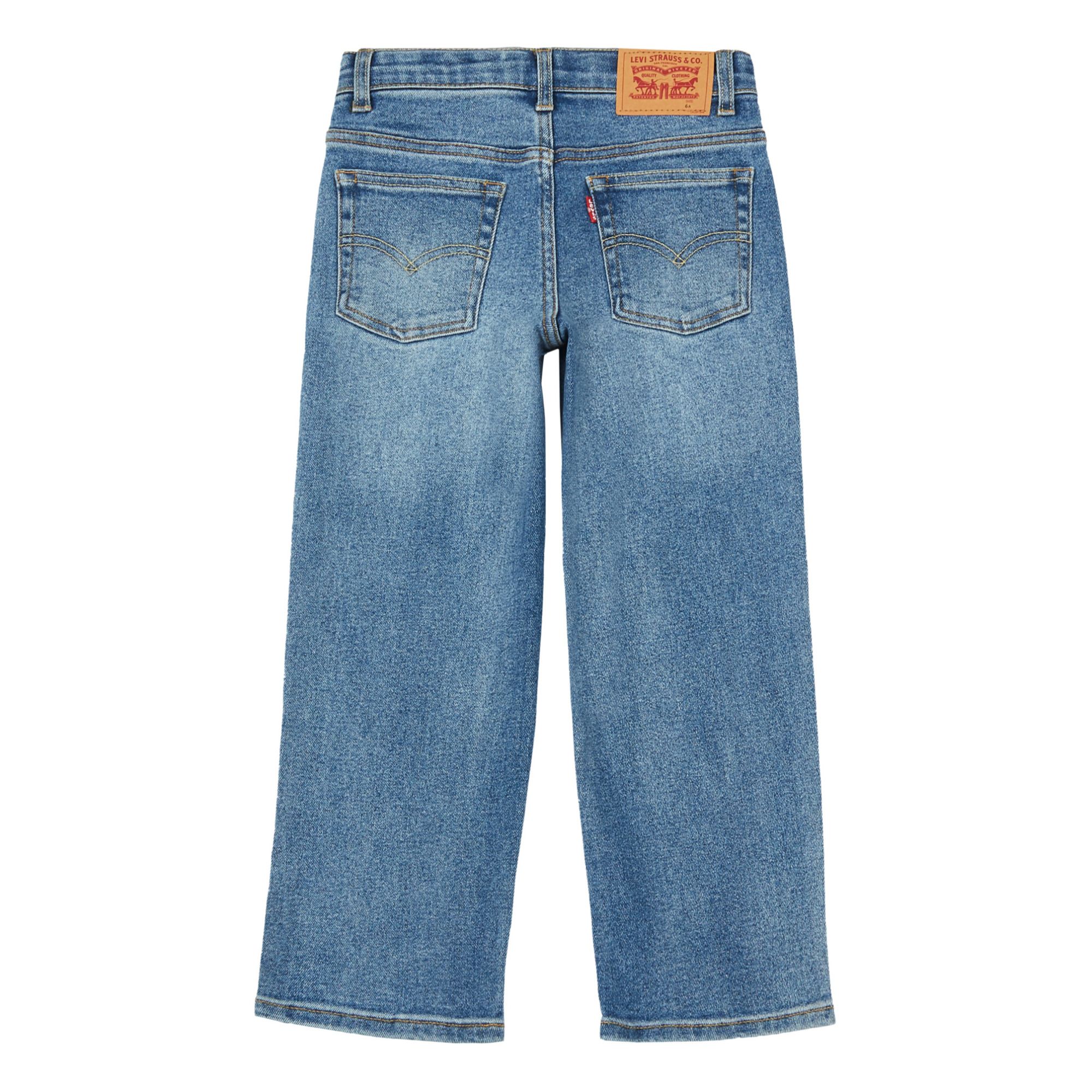 Jeans Loose Taper Fit Denim Stonewashed- Produktbild Nr. 1