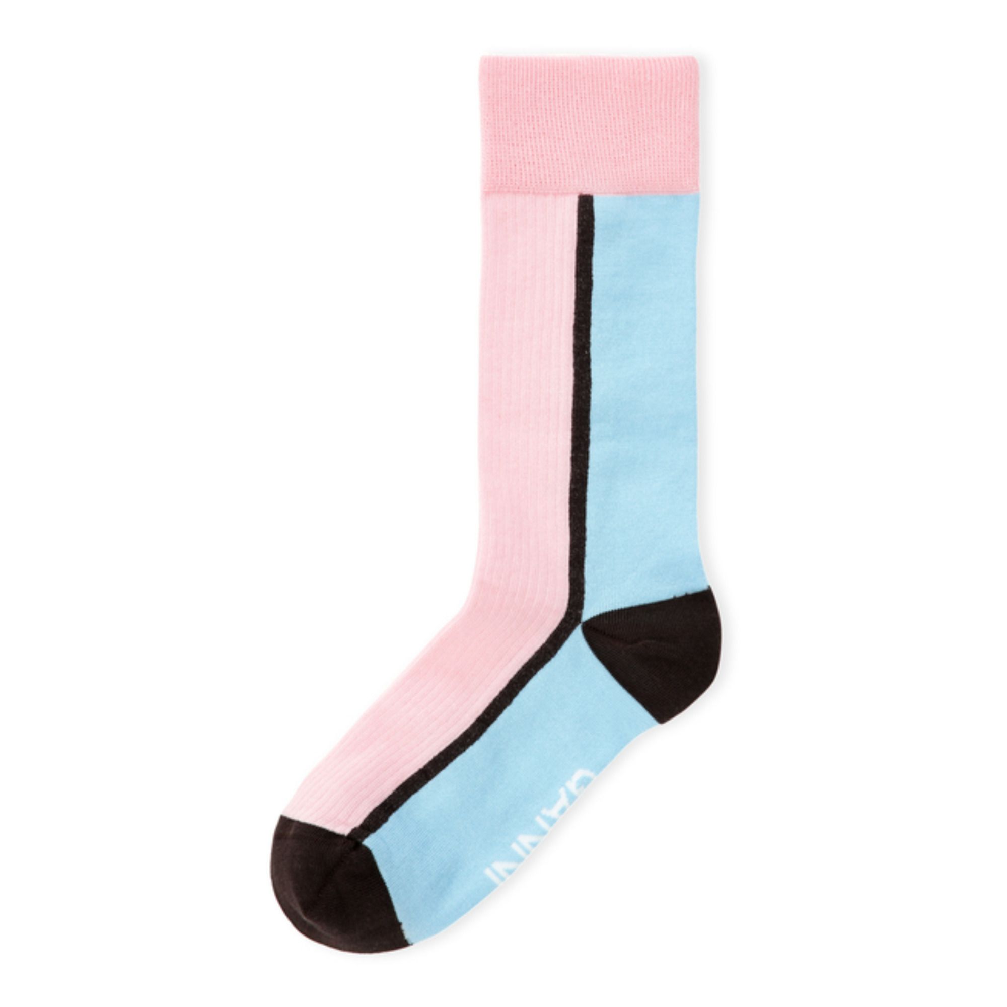 Ganni - Chaussettes Coton - Femme - Rose