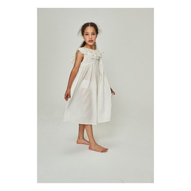 Robe de Nuit Wren | Blanc/Écru