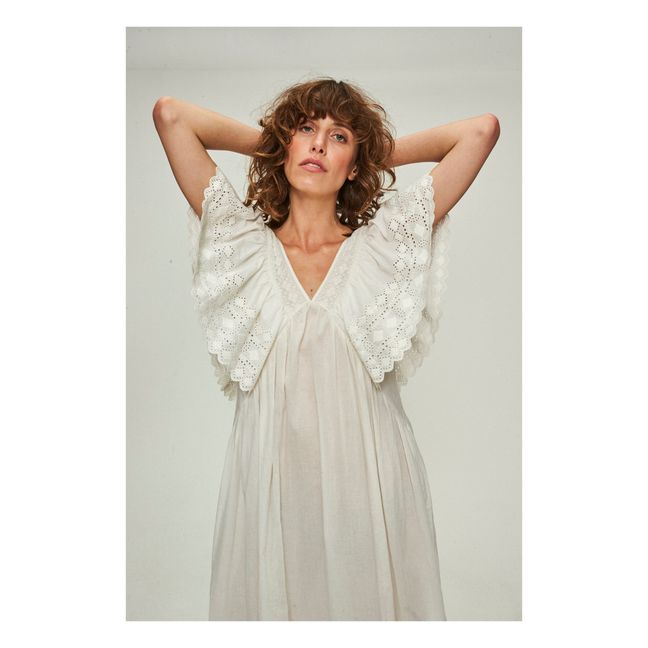 Bluse mit Blumenprint Camélia - Damenkollektion  | Seidenfarben