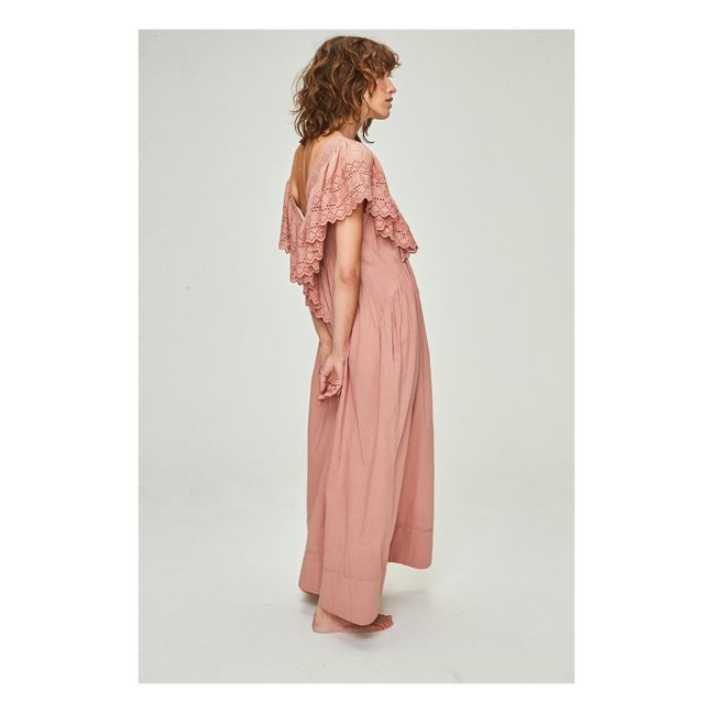 Robe de Nuit Camelia - Collection Femme  | Vieux Rose