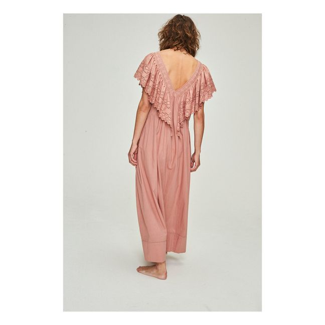 Robe de Nuit Camelia - Collection Femme  | Vieux Rose