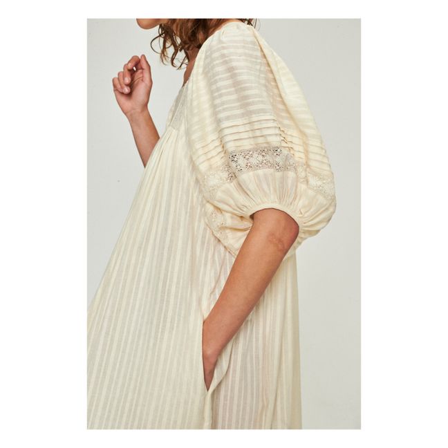 Robe Marigold - Collection Femme  | Ecru