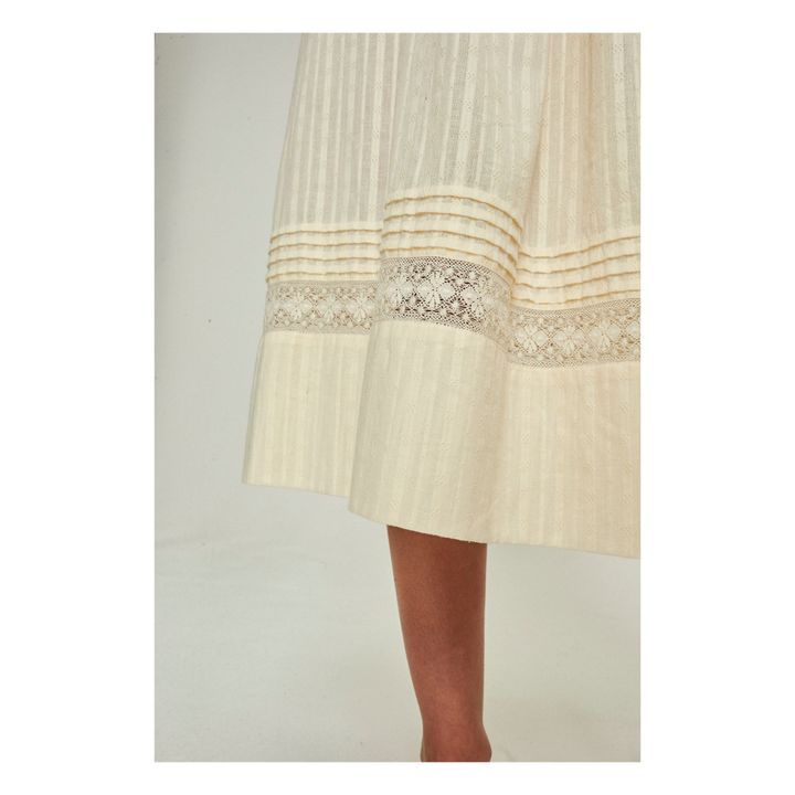 Camisón Marigold - Colección Mujer  | Crudo- Imagen del producto n°3