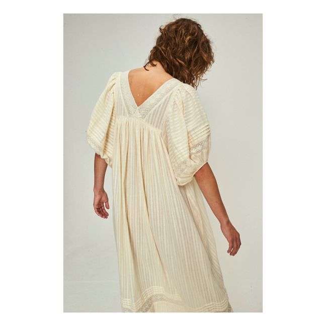 Robe de Nuit Marigold - Collection Femme - Ecru