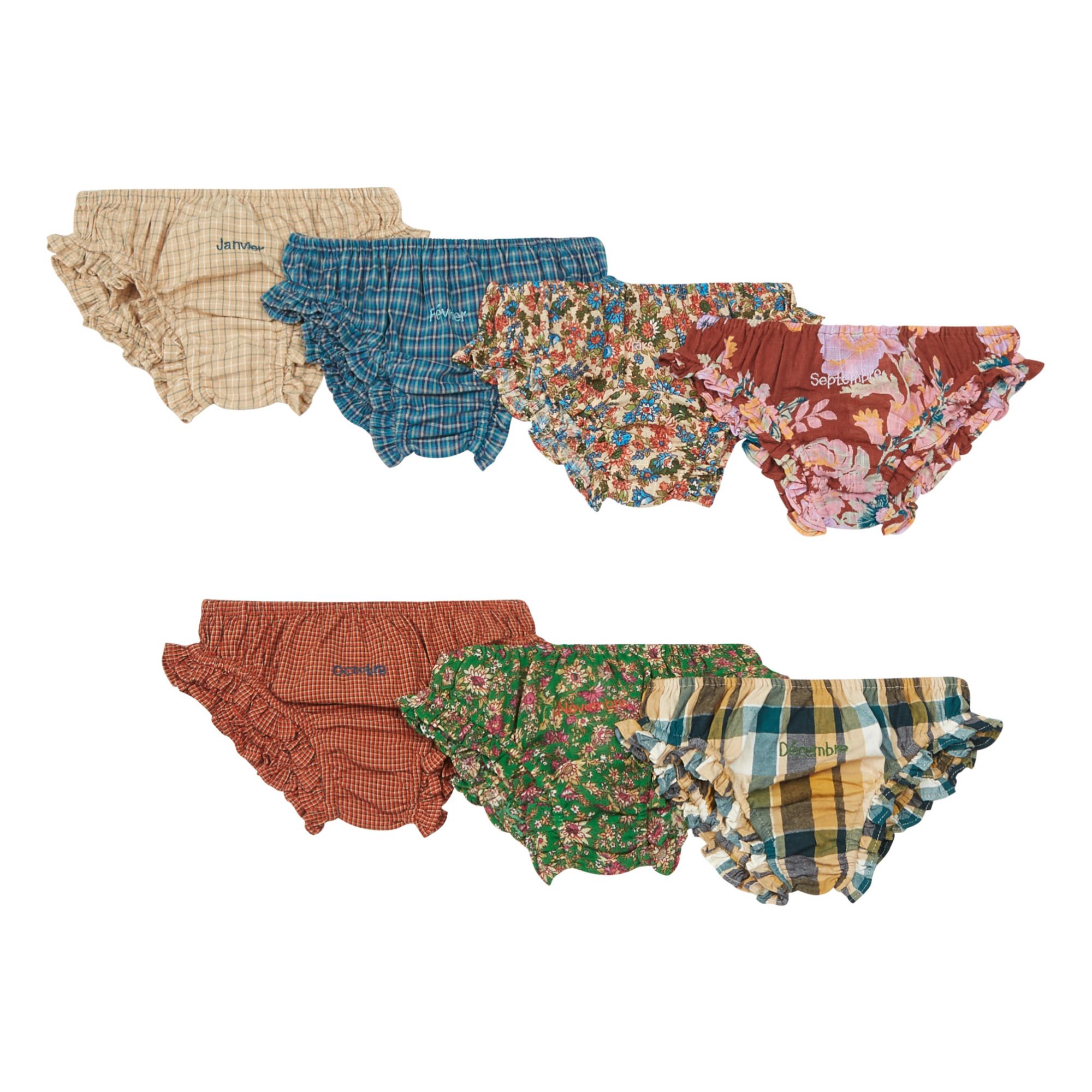 Bonjour - Semainier Culottes - Fille - Multicolore