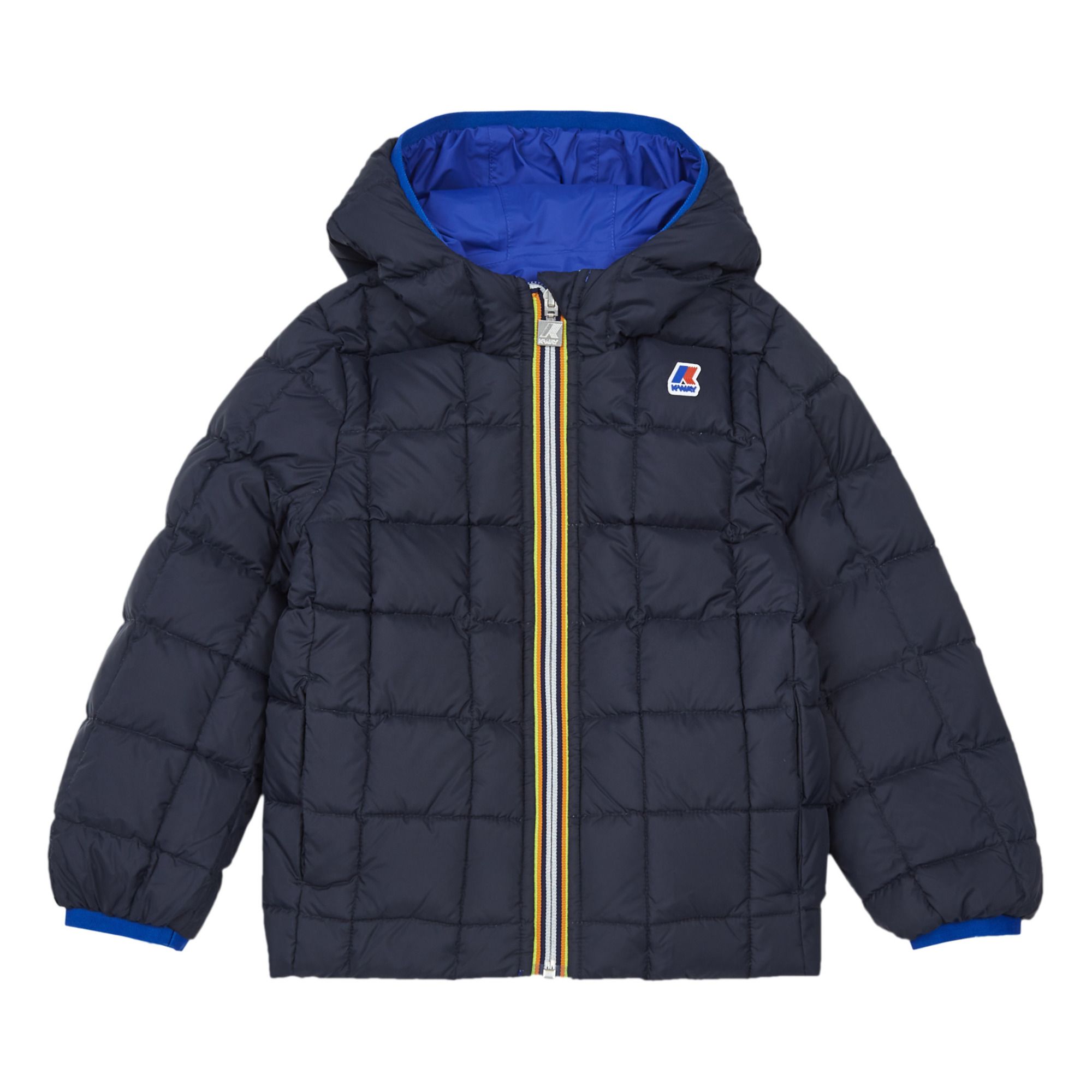 Jacques Thermo Plus 2 Reversible Puffer Jacket Blue- Product image n°0