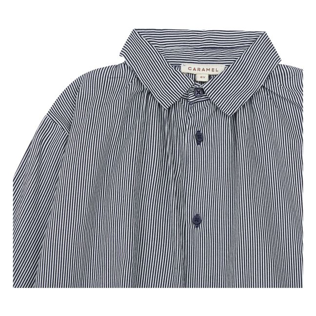 Eos Striped Shirt Navy blue