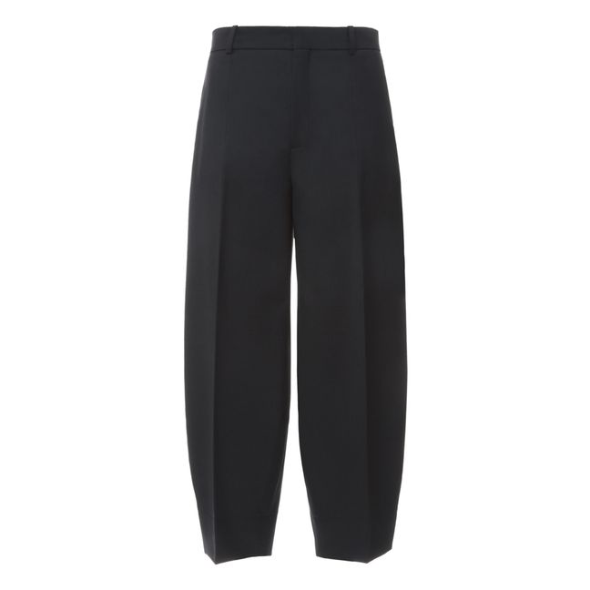 Aia Woollen Trousers  Negro