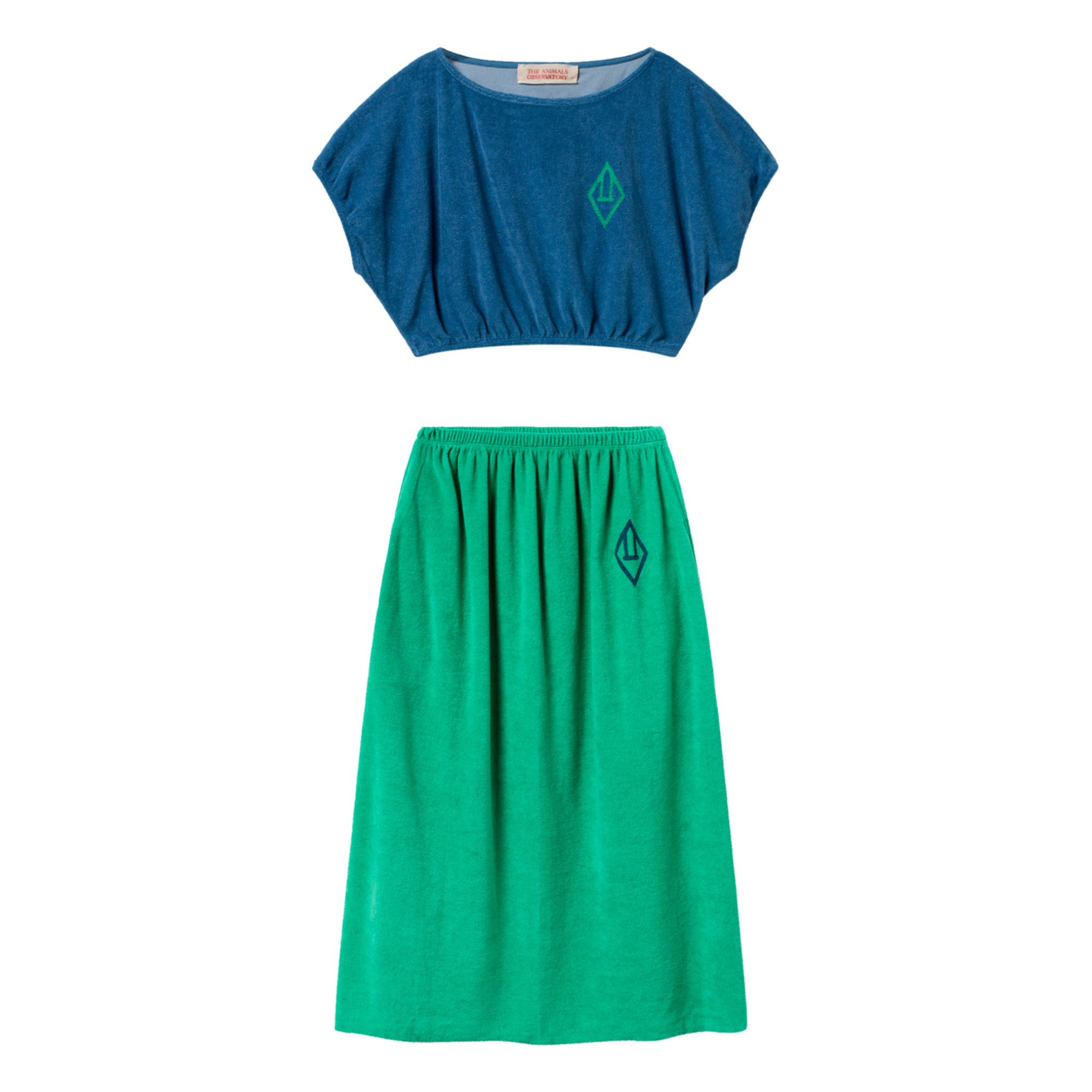 The Animals Observatory - Robe Eponge Horsefly - Fille - Vert