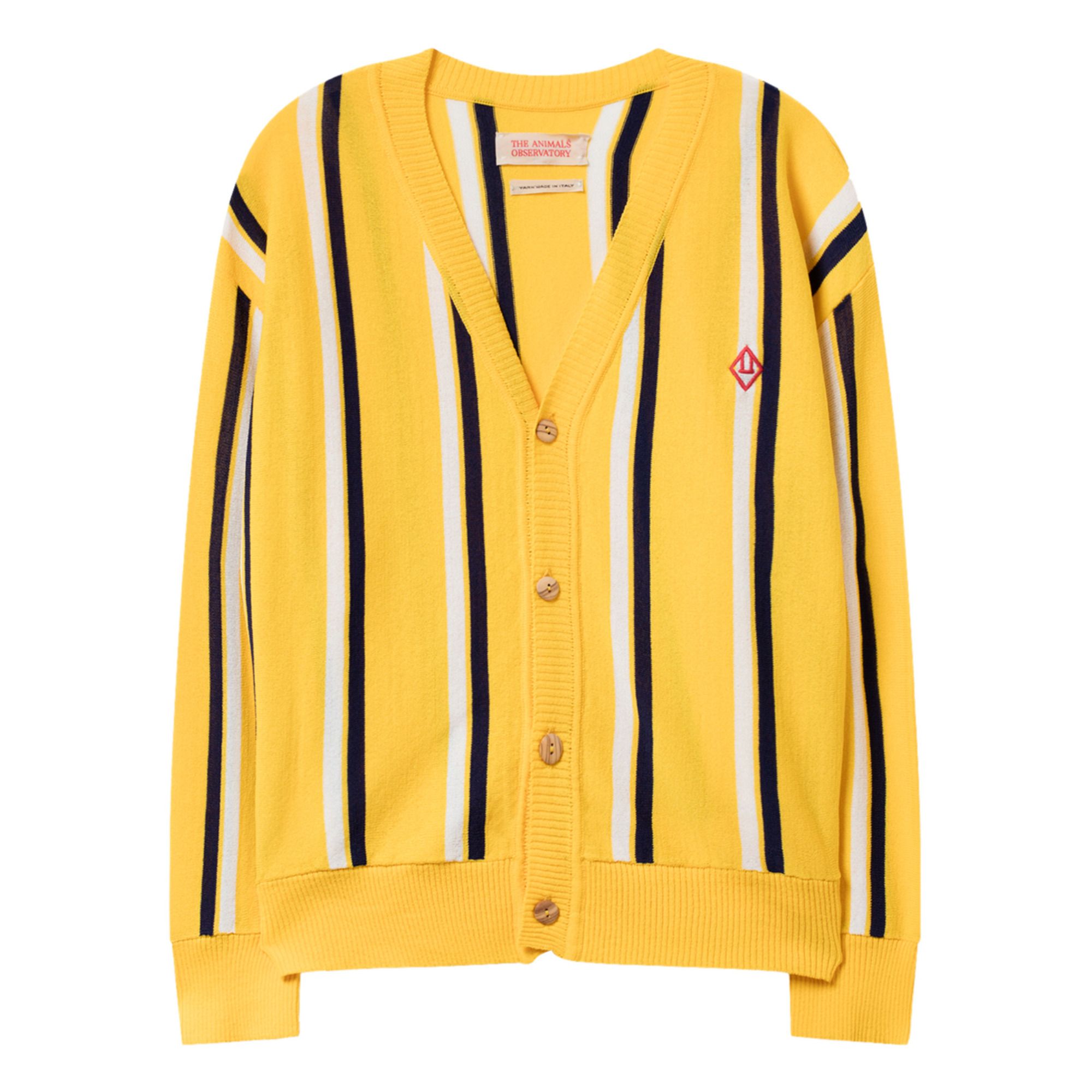 The Animals Observatory - Cardigan Racoon - Fille - Jaune
