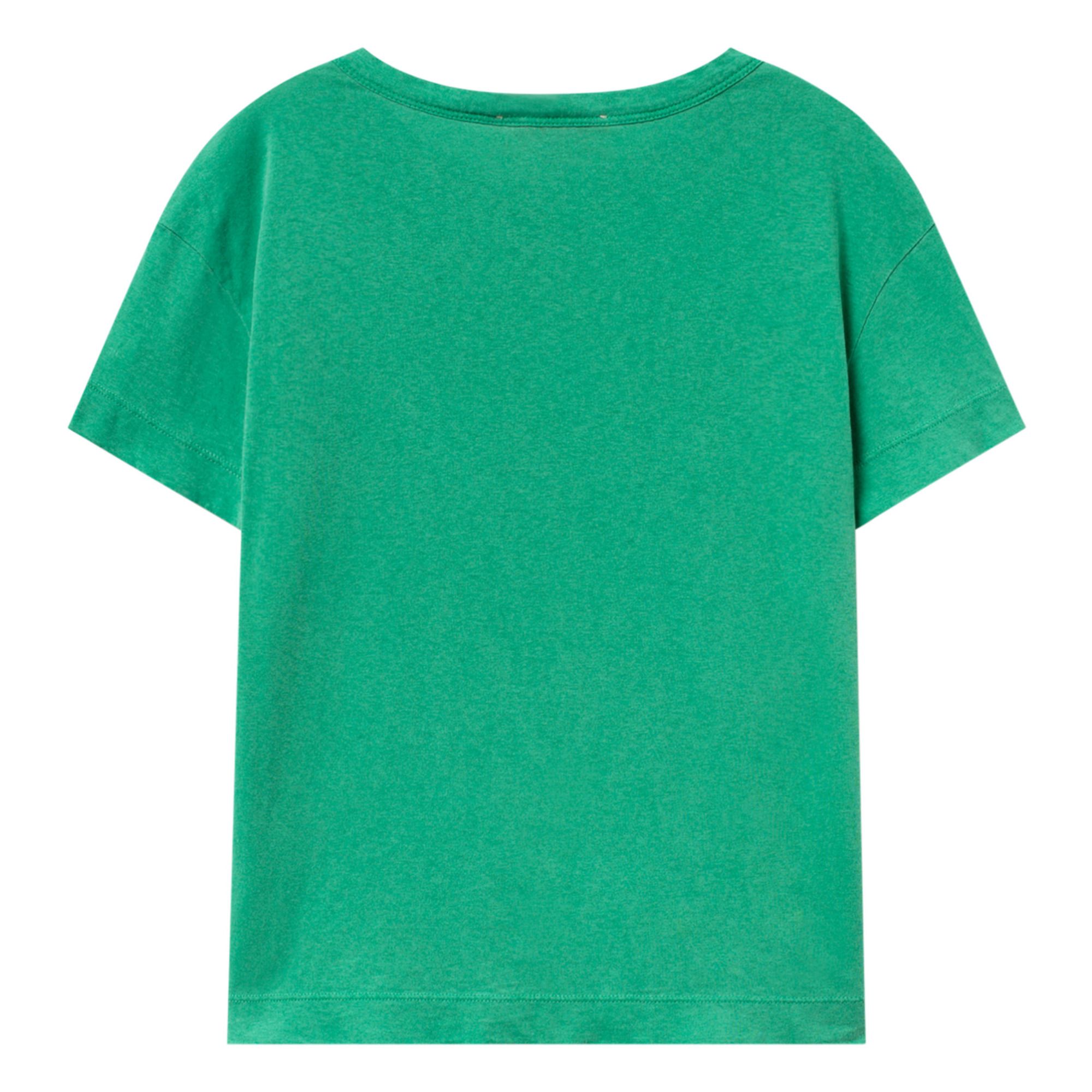 T-Shirt Rooster Vert- Image produit n°3