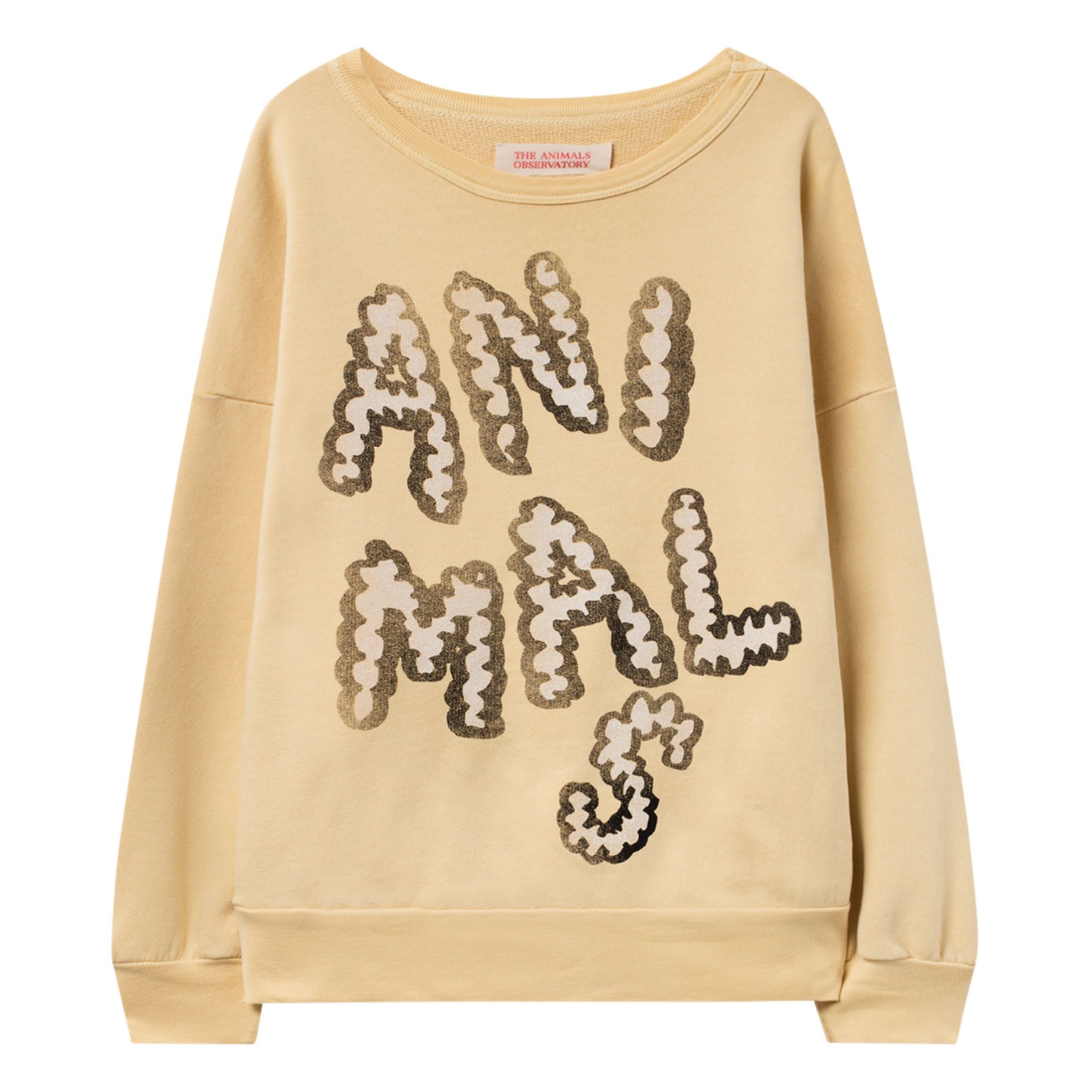 The Animals Observatory - Sweat Big Bear - Fille - Beige