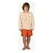 Sardine Terry Cloth Bermuda Shorts Orange- Miniature produit n°1