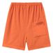 Sardine Terry Cloth Bermuda Shorts Orange- Miniature produit n°3