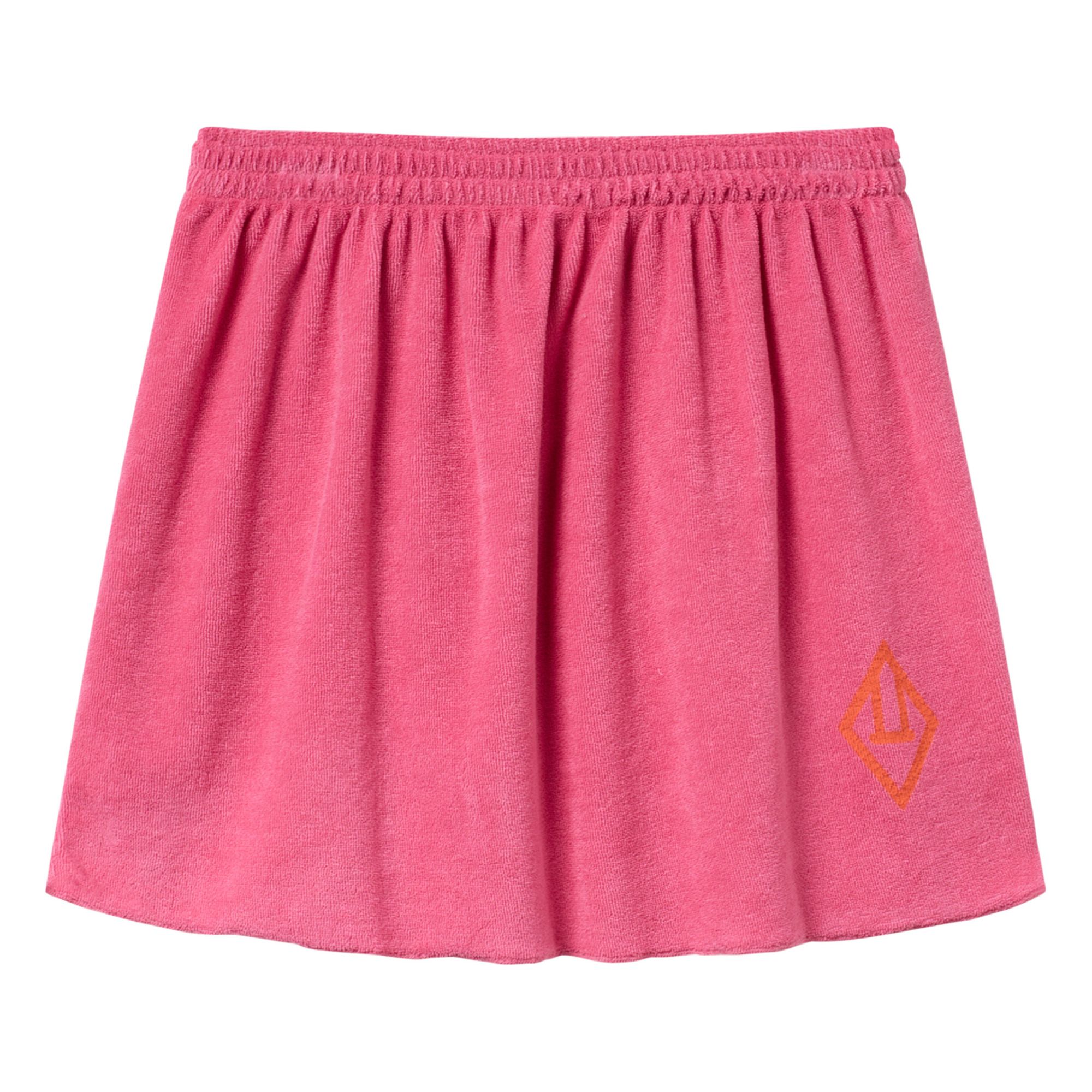 Wombat Plain Terry Cloth Skirt Pink- Product image n°0