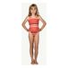 Trout Recycled Polyester Swimsuit Red- Miniature produit n°1
