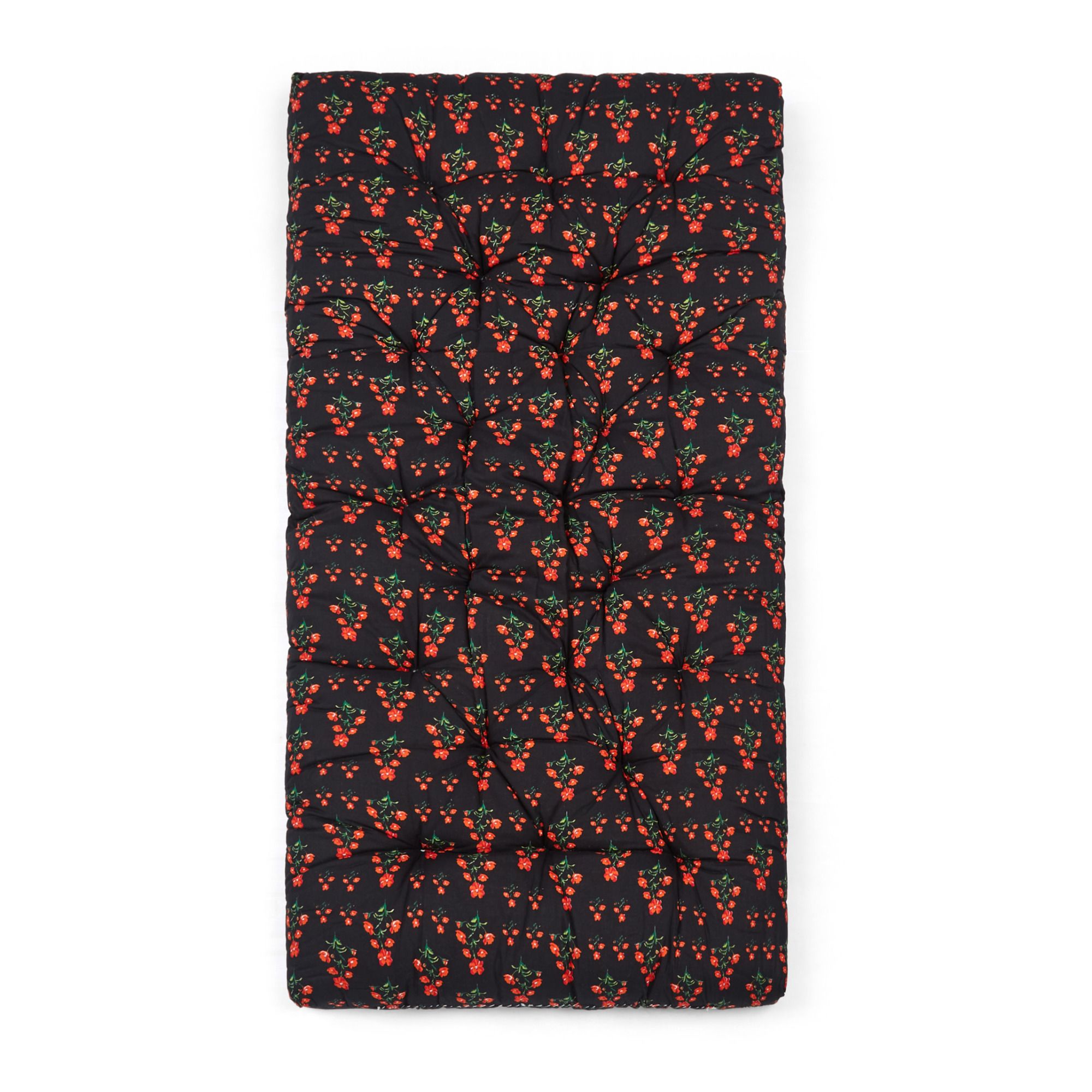 Le Petit Lucas du Tertre - Matelas de sol David Bouti en coton - Noir