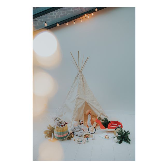 Porteur Scooter - Moulin Roty x Smallable | Rouge