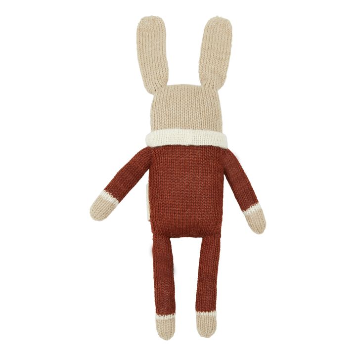 Dream Big Rabbit Toy - Main Sauvage x Smallable | Brick red- Product image n°5