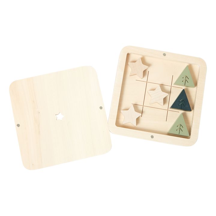 Juego de madera Tic-Tac-Toe - Babai Toys x Smallable- Imagen del producto n°0