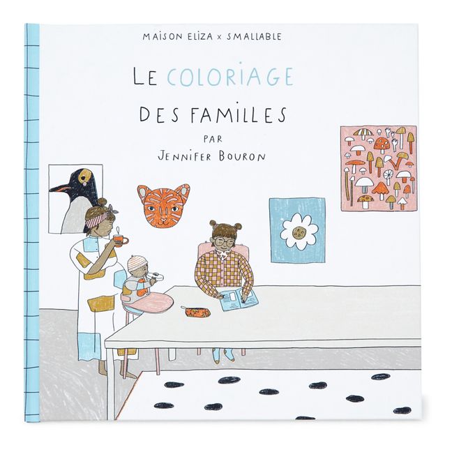 Families Colouring Book - Maison Eliza x Smallable