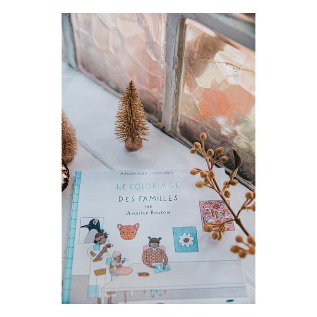 Families Colouring Book - Maison Eliza x Smallable