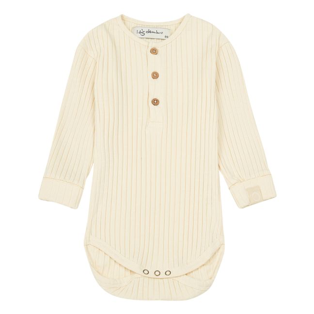 Body in cotone organico Bowie | Ecru