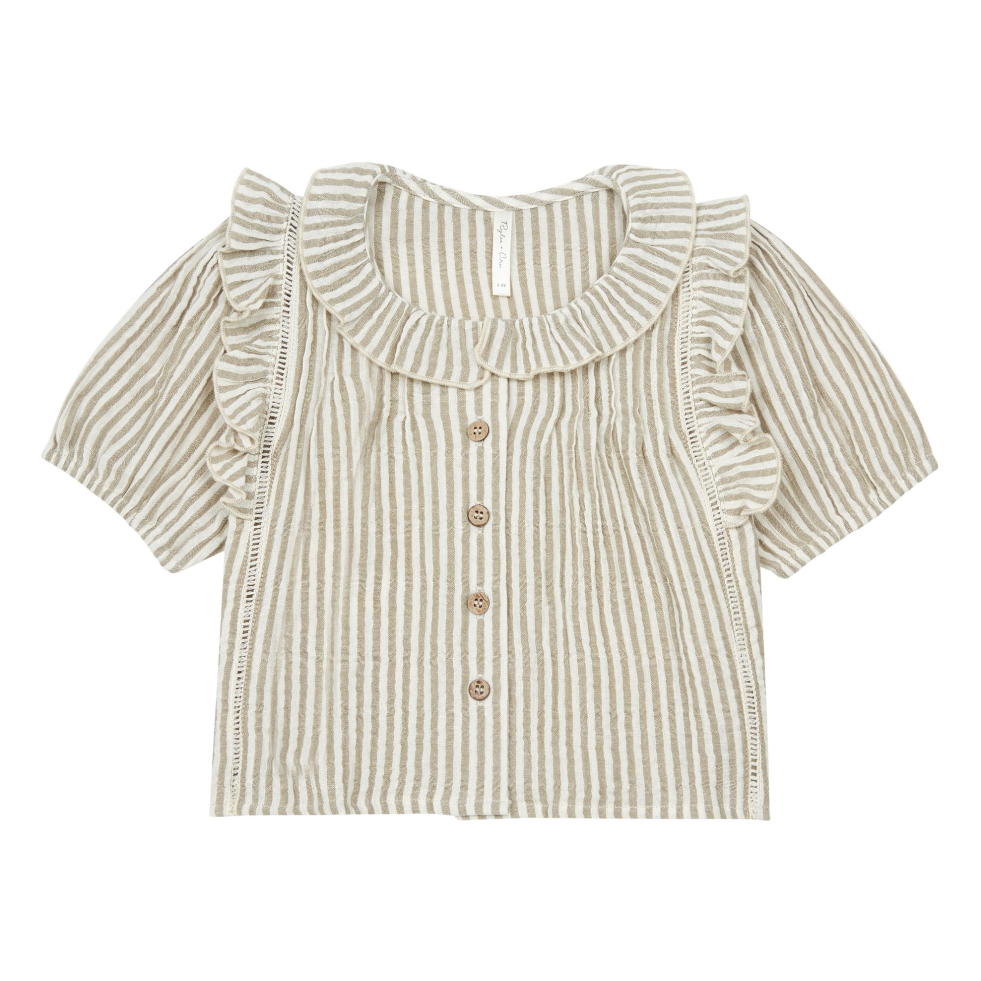 Rylee + Cru - Top Jenny - Fille - Vert olive