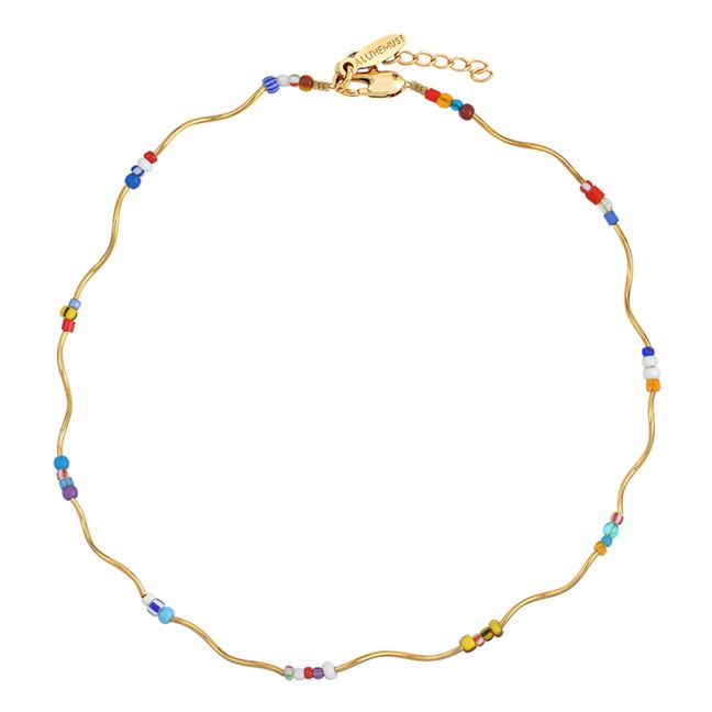 Kette Wavy Rainbow | Gold