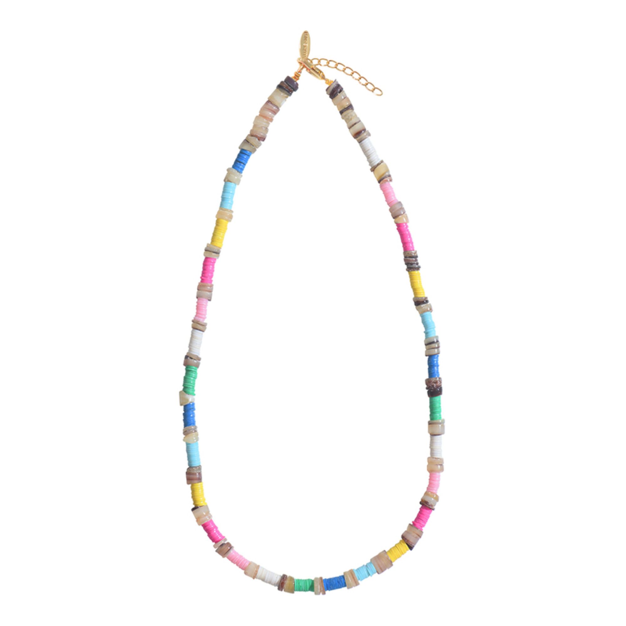 Allthemust - Collier Heishi - Femme - Rose