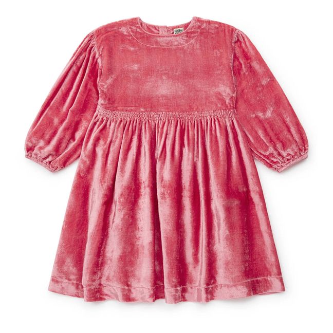 Donano Velvet Dress - Christmas Collection - Pink