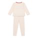 Organic Cotton Pyjamas - Christmas Collection - Pale pink- Miniature produit n°5