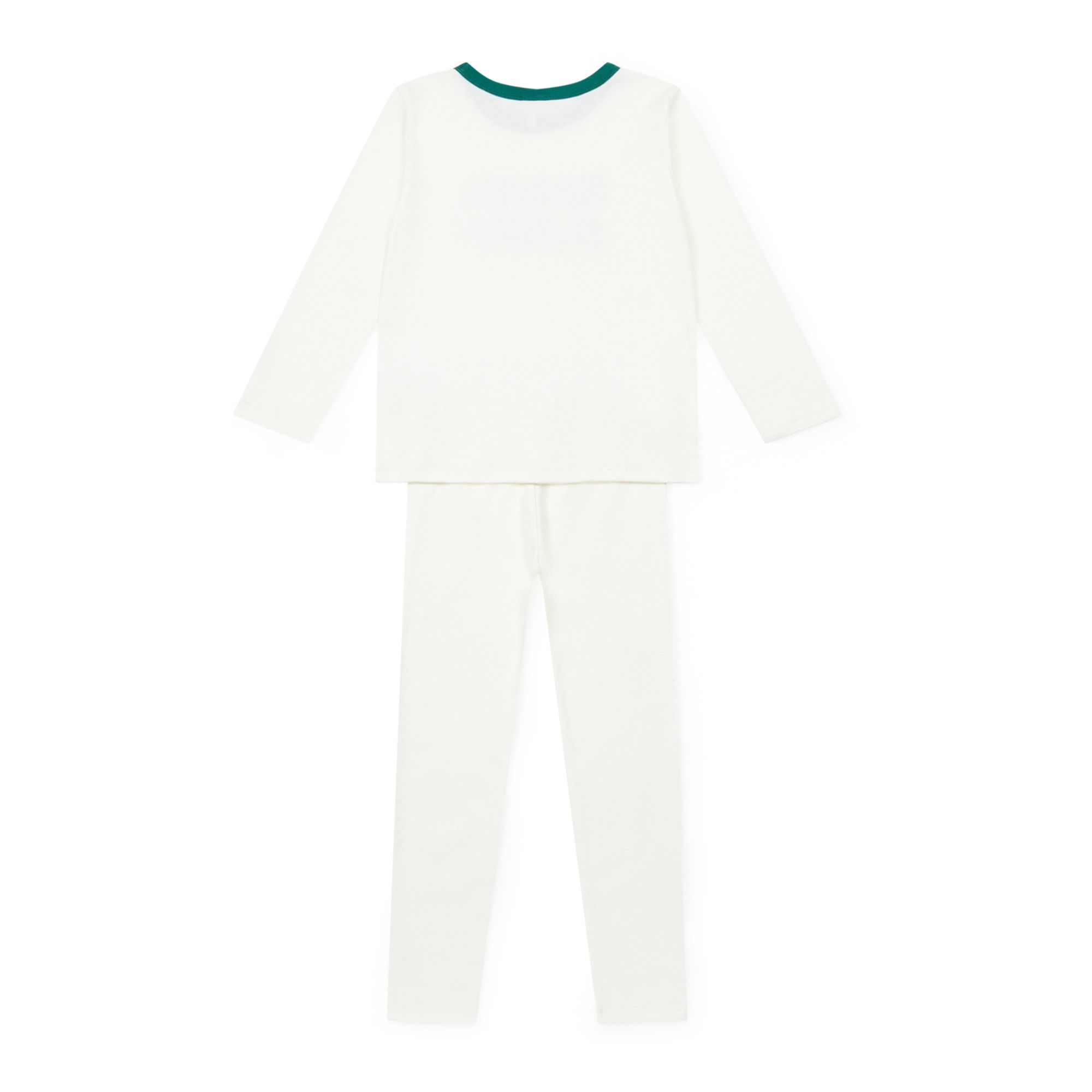 Organic Cotton Pyjamas - Christmas Collection - Ecru- Product image n°5