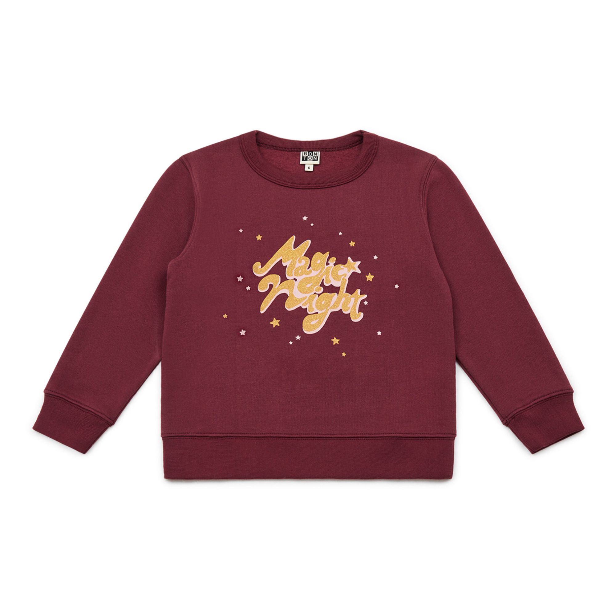 Sweatshirt Bio-Baumwolle - Damenkollektion - Himbeere- Produktbild Nr. 0