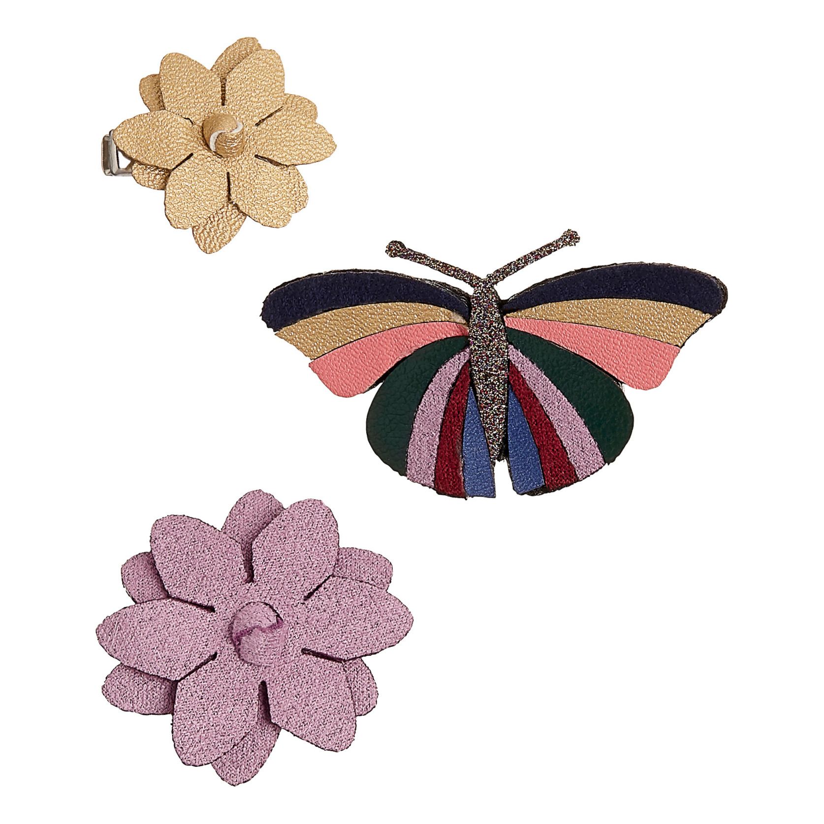 Mimi & Lula - Set Barrettes Automne - Fille - Noir