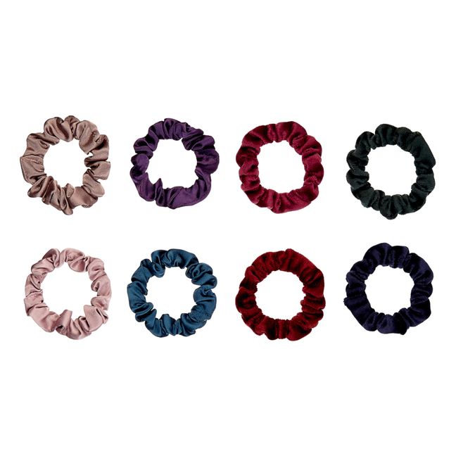 Set of Autumn Scrunchies Rosso