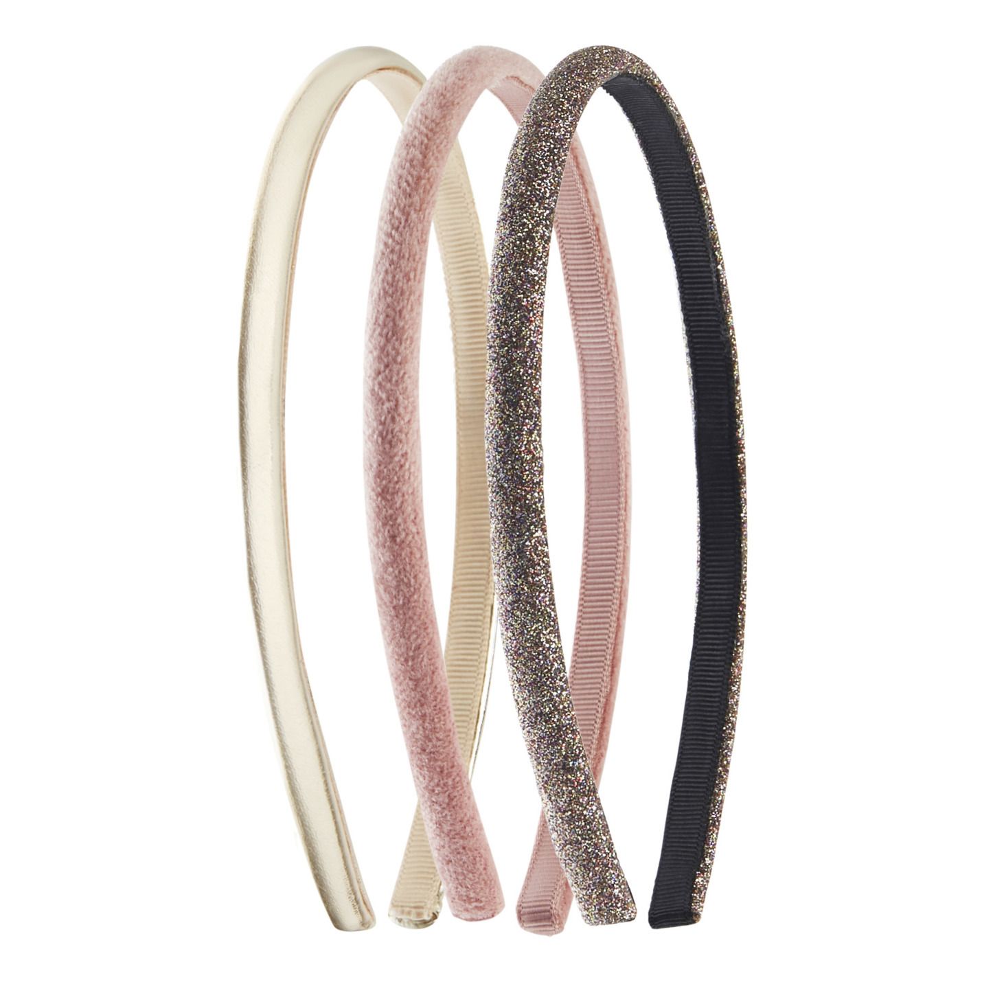 Mimi & Lula - Lot 3 Serre-têtes Fairy - Fille - Rose