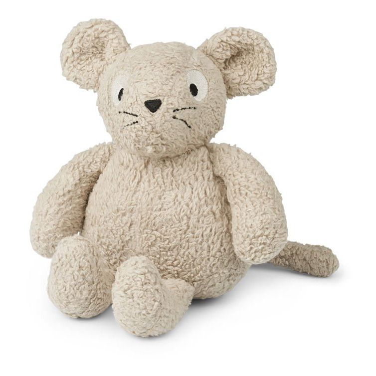 Mille the Mouse Stuffed Animal Light grey- Product image n°0