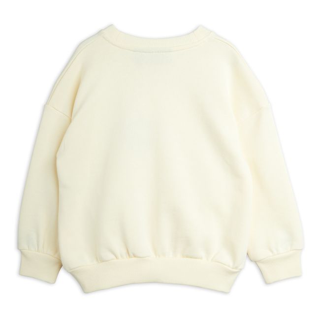 Organic Cotton Sweatshirt Pale yellow