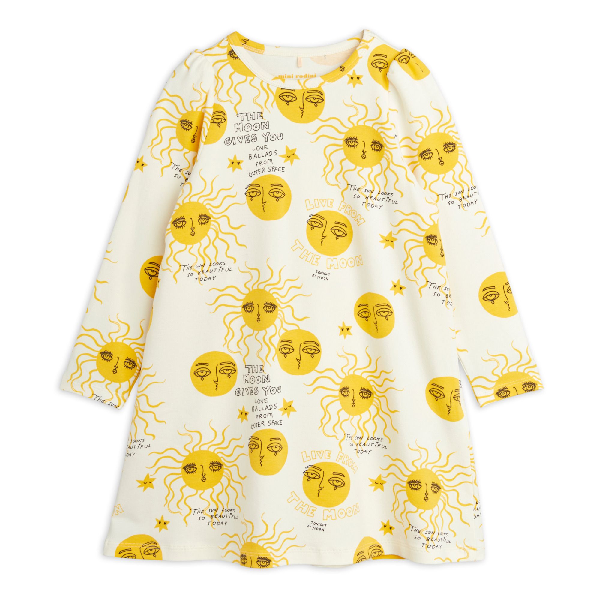 Organic Cotton Sun Dress Ecru- Product image n°0