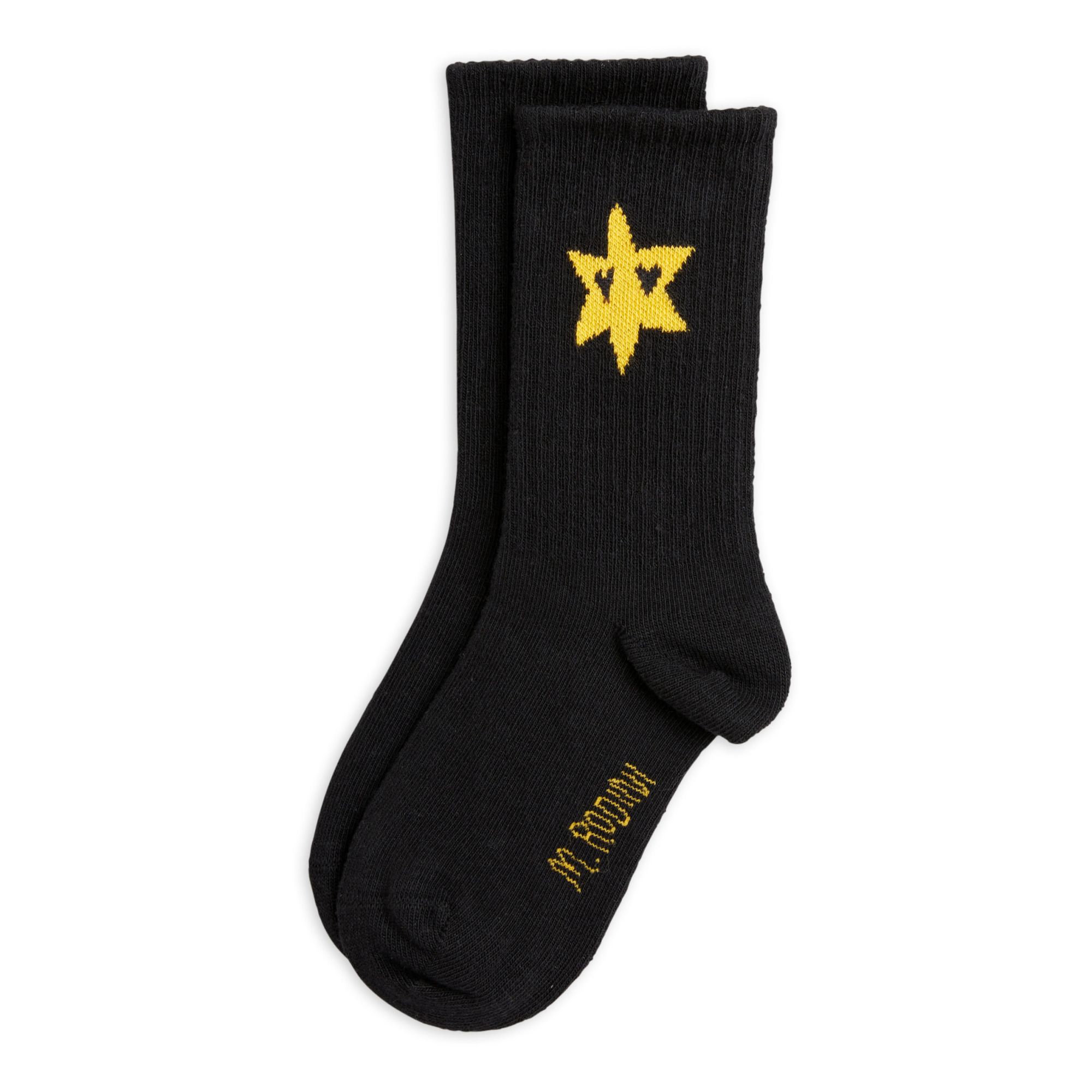 Organic Cotton Star Socks Negro- Imagen del producto n°0