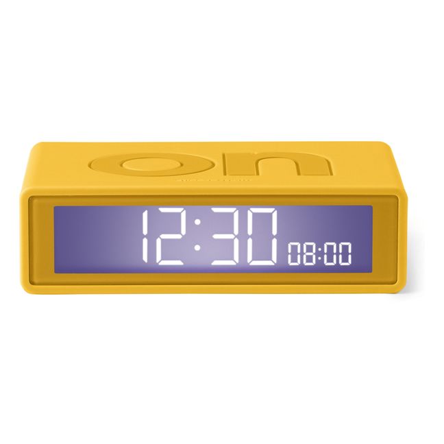 Flip+ Travel Alarm Clock Yellow