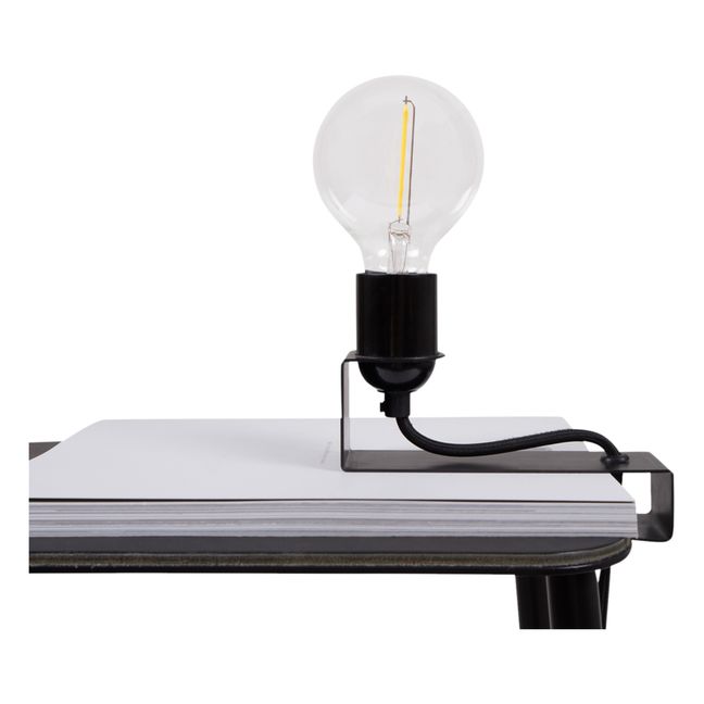 Lampada da scrivania, modello: AML, con clip | Nero