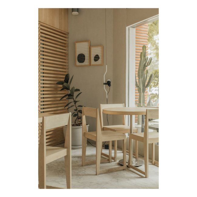 Wooden Chair | Bois clair